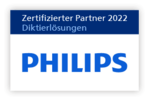 PHILIPS zertifizierter Partner Diktierlösungen