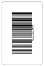Abbildung eines Barcode-Etiketts