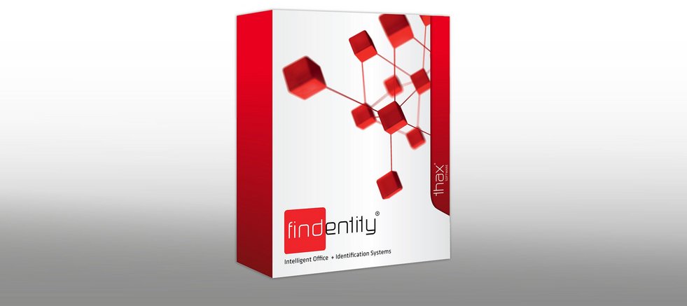 Packshot der Findentity Software