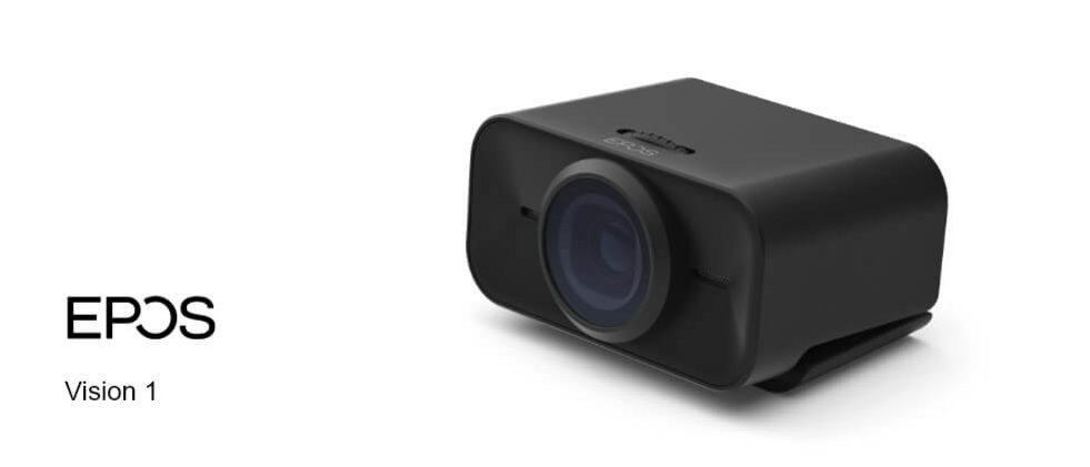 EPOS EXPAND Vision 1 – die neue PC-Kamera mit bis zu 4k Auflösung